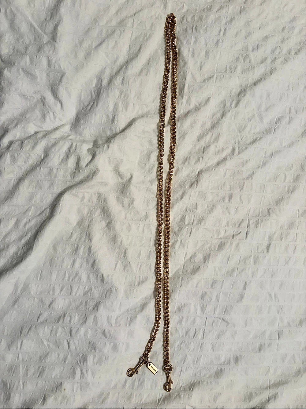 Coach Chain Strap Gold